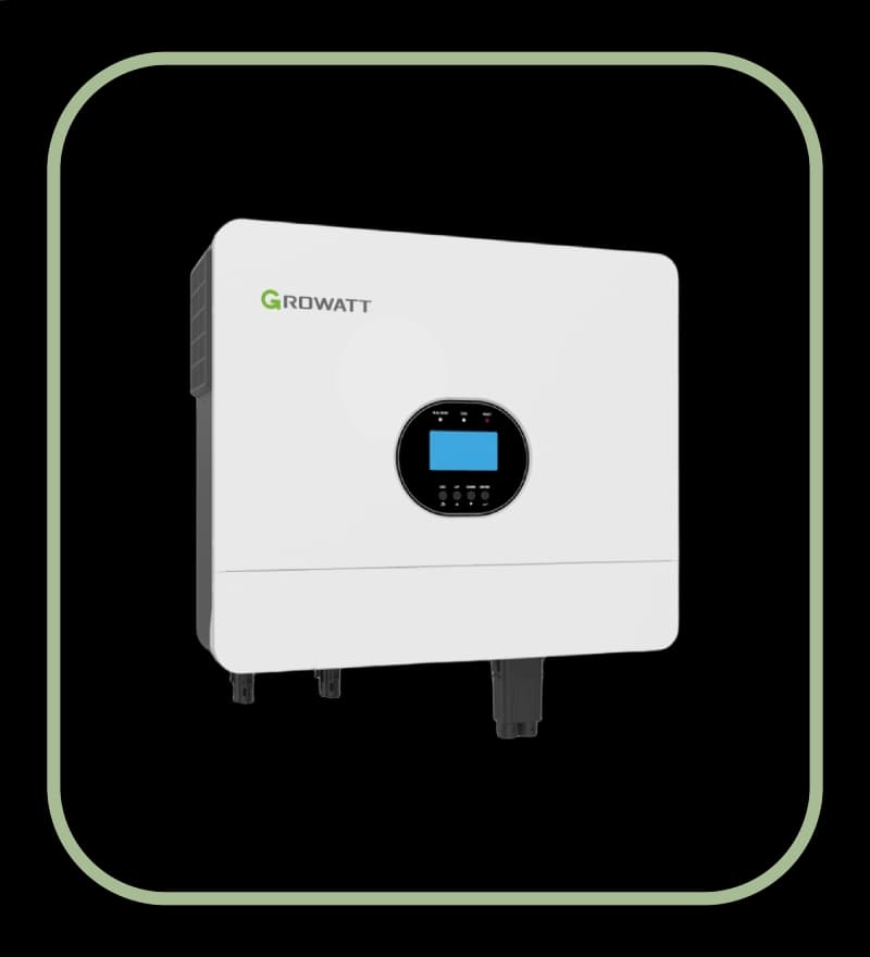سانورتر 6 کیلووات،48 ولت برند Growatt مدل SPF6000 ES Plus