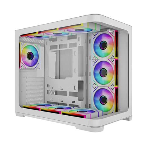 Awest GT-AQ18-MW Mid-Tower Gaming Computer Case — تصویر ۵