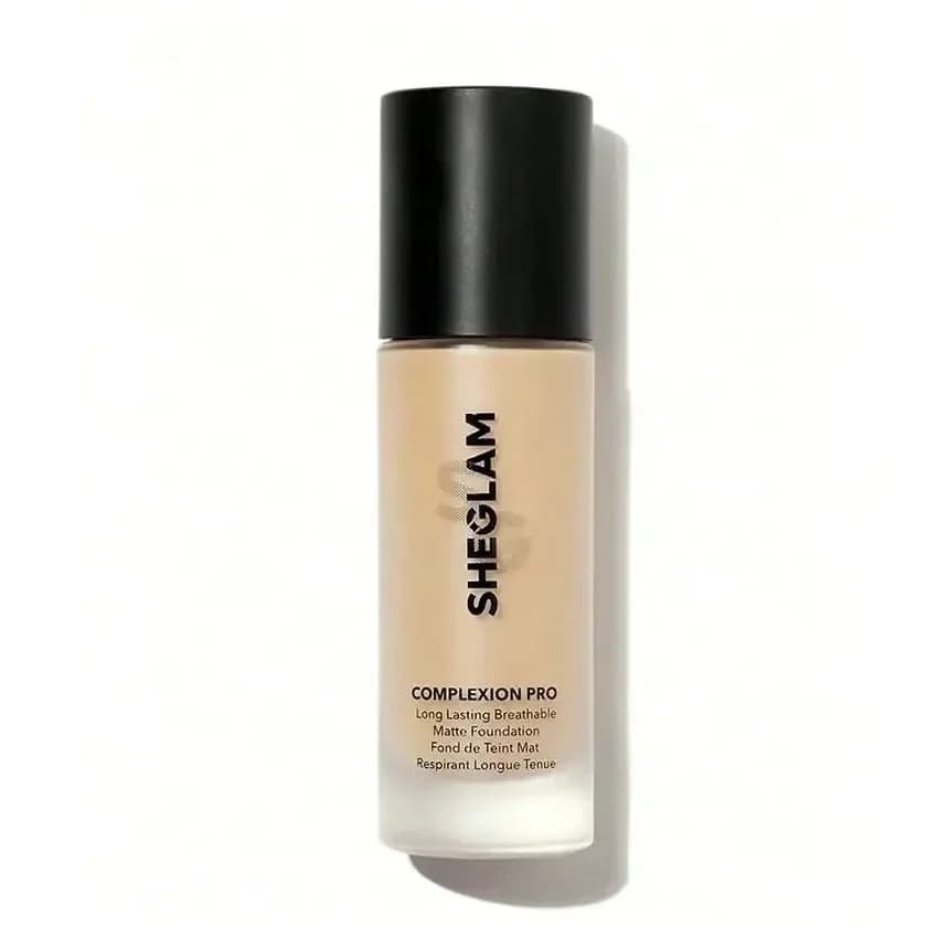 کرم پودر مات شیگلم مدل Complexion Pro رنگ Shell — تصویر ۵