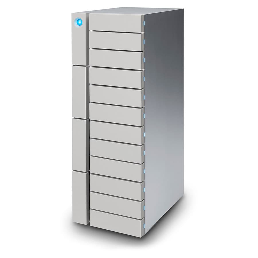 هارد اکسترنال لسی مدل LaCie 12big Thunderbolt 3 12-Bay RAID Thunderbolt 3 STFJ72000400 ظرفیت 72 ترابایت — تصویر ۱۱