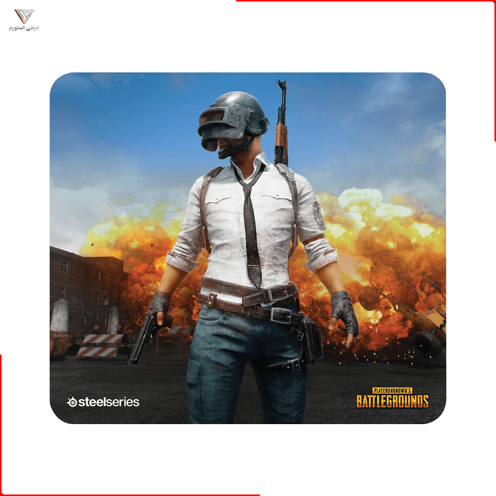 موس پد Steelseries Qck+ Pubg Erangel Edition