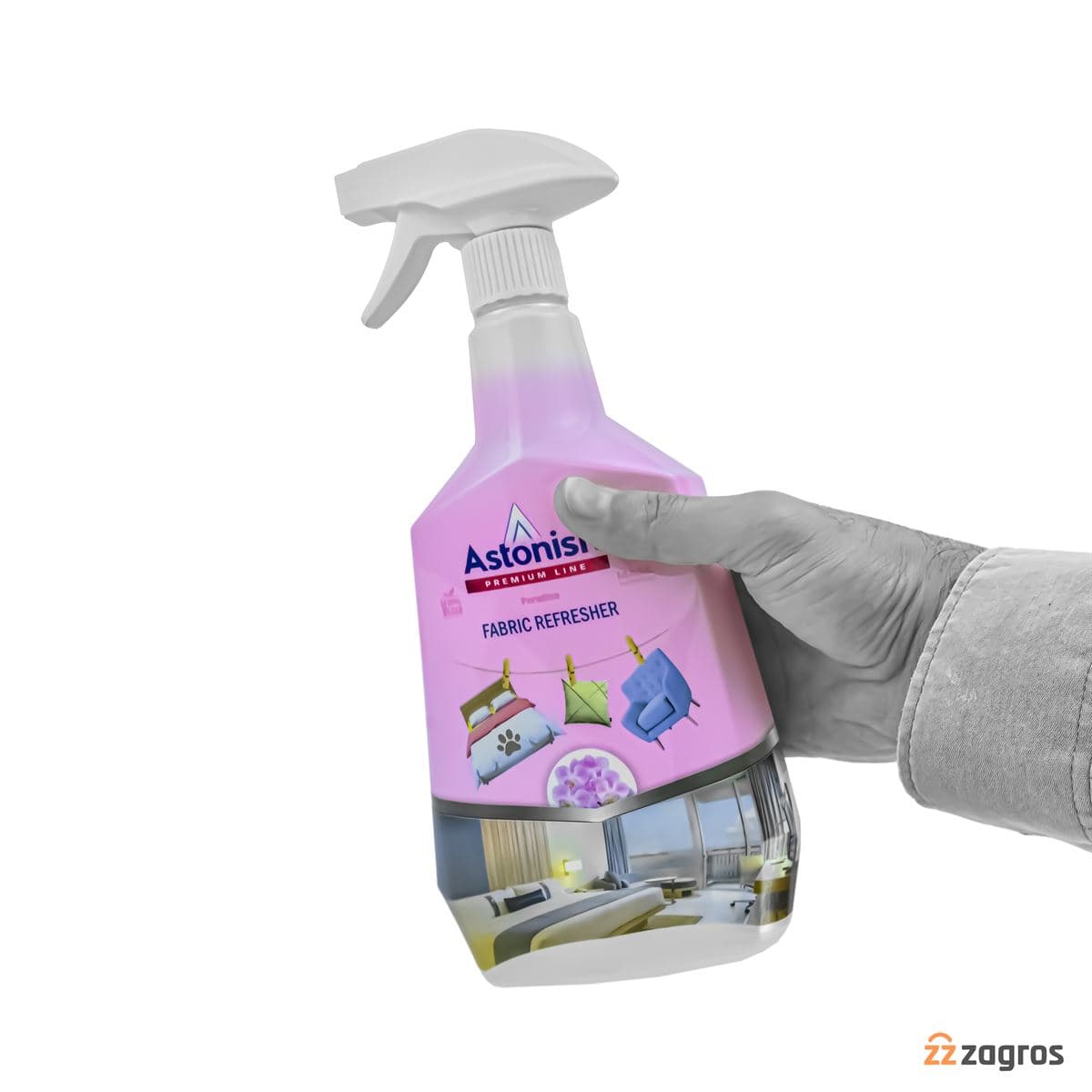 اسپری خوشبو کننده سطوح پارچه ای آستونیش مدل پارادایس 750 میل — تصویر ۸