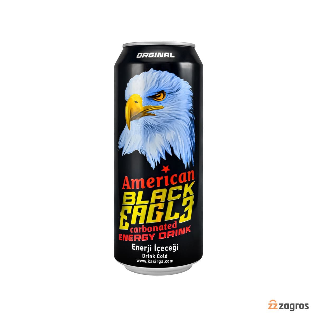 نوشیدنی انرژی زا آمریکن بلک ایگل American Black Eagle حجم 500 میل