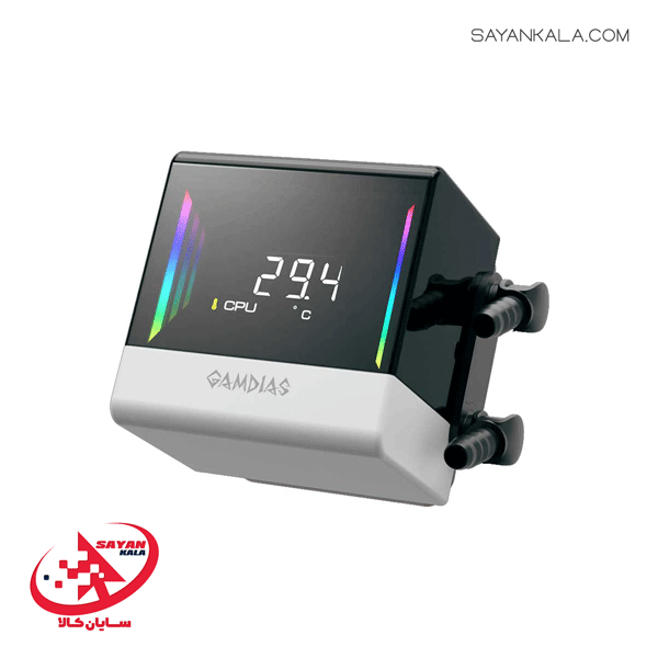 خنک کننده مایع پردازنده گیم دیاس مدل CPU COOLER LIQUID GAMDIAS CHIONE E4 420 — تصویر ۵