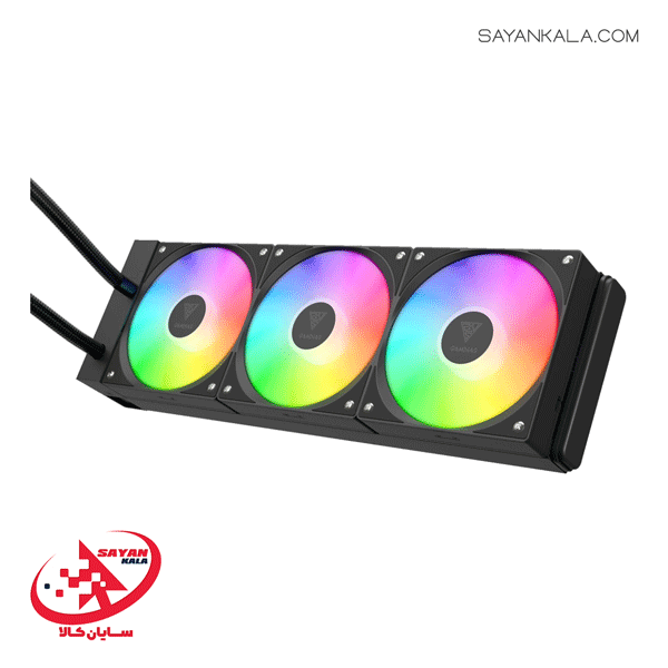خنک کننده مایع پردازنده گیم دیاس مدل CPU COOLER LIQUID GAMDIAS CHIONE E4 420 — تصویر ۷