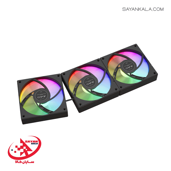 خنک کننده مایع پردازنده گیم دیاس مدل CPU COOLER LIQUID GAMDIAS CHIONE E4 420 — تصویر ۸