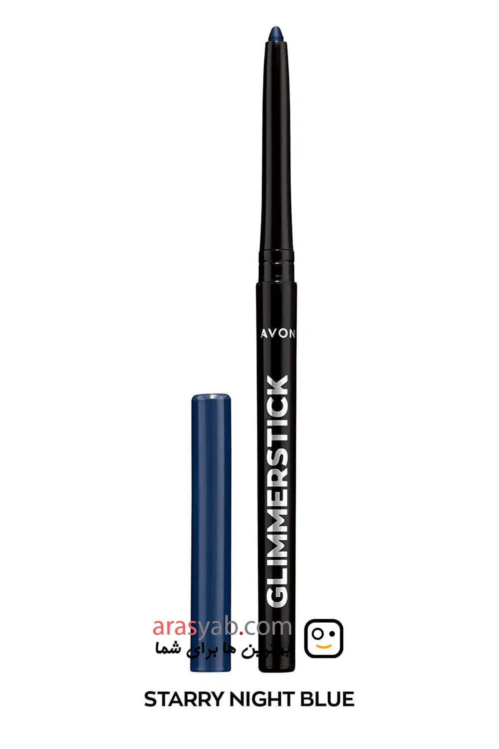 مداد چشم سرمه ای آون AVON مدل STARRY NIGHT BLUE ژل کرمی وزن 0/28 گرم