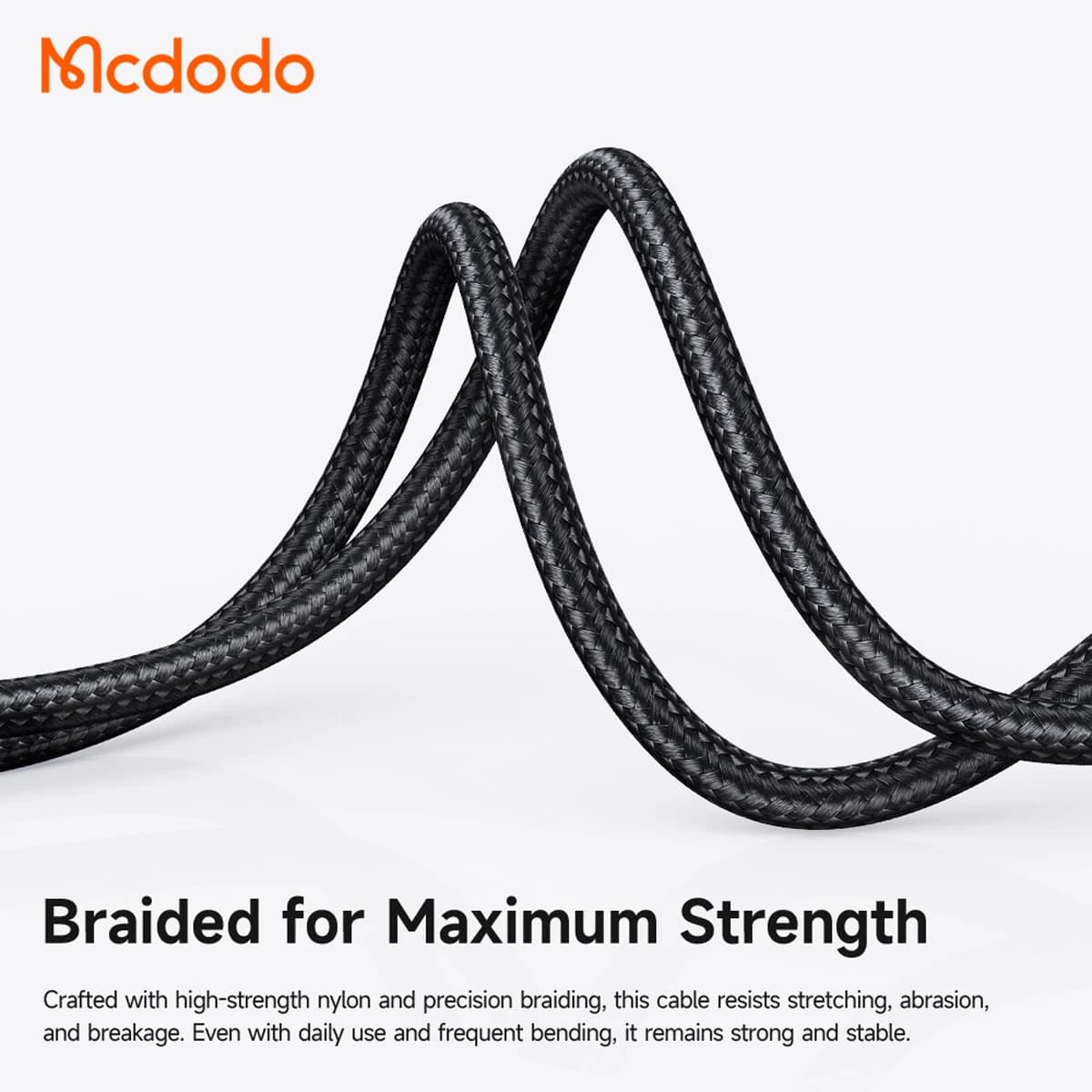 کابل شارژ 6 آمپر USB-A به Type-C قطع کن اتومات 1.2 متر برند مک دودو مدل Mcdodo CA-0570 — تصویر ۶
