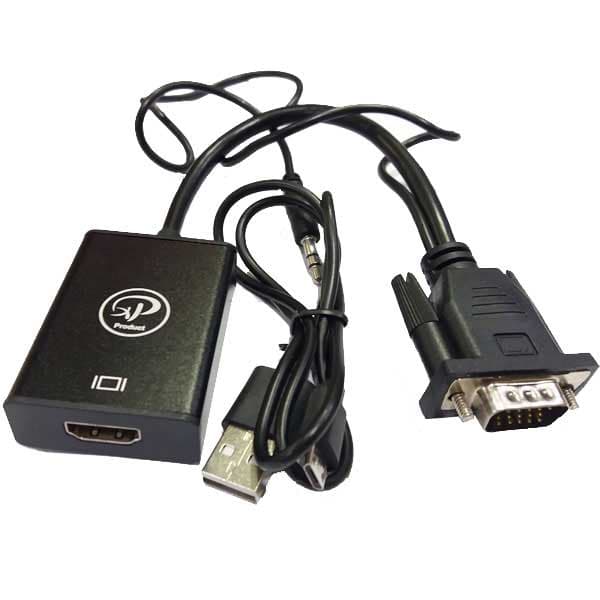 تبدیل VGA To HDMI مدل XP-T906 — تصویر ۹