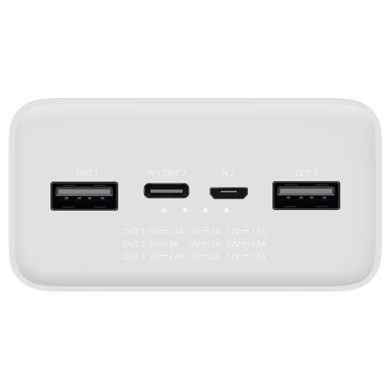 پاوربانک فست شارژ 30000 شیائومی Xiaomi Mi Power Bank 3 PB3018ZM 18W — تصویر ۴