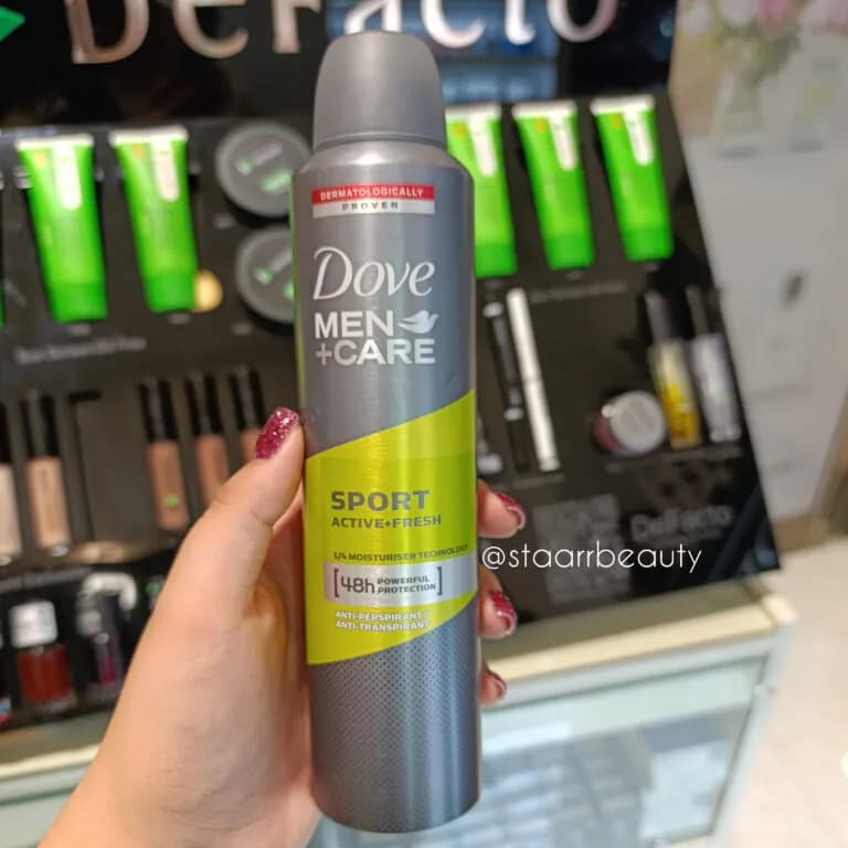 اسپری ضد تعریق مردانه داو در رایحه sport active + — تصویر ۲
