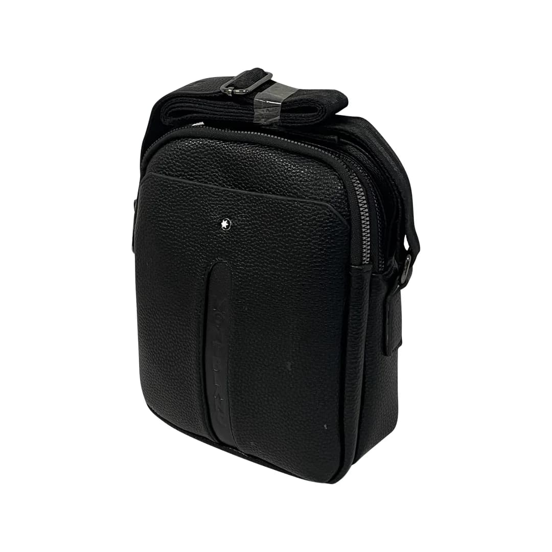 کیف رودوشی چرمی Mont Blanc مدل MB30440 سایز متوسط — تصویر ۱۱