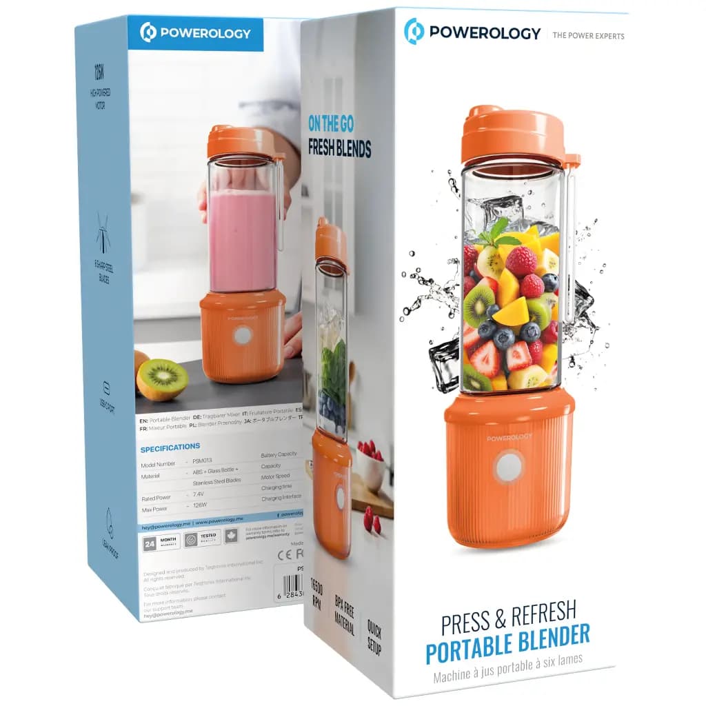 مخلوط کن قابل حمل Powerology مدل PSM013LT — تصویر ۹