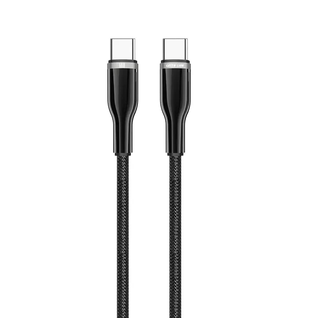 کابل تایپ C گرین لاین کنفی مدل GNBZC2C60WBK