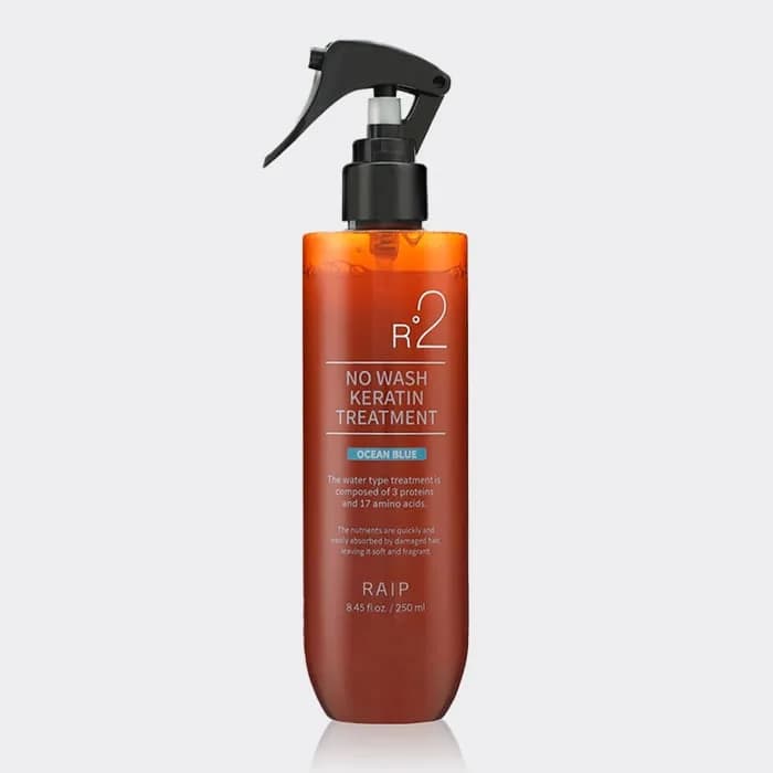 اسپری مو کراتین درمانی ریپ اوشن بلو RAIP No Wash Keratin Treatment Ocean Blue 250ml