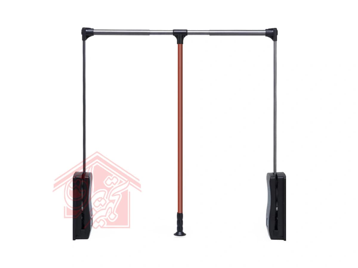 رگال آسانسوری لباس موکا قرمز فرنچ استایل فانتونی کد J905-J906 — تصویر ۲
