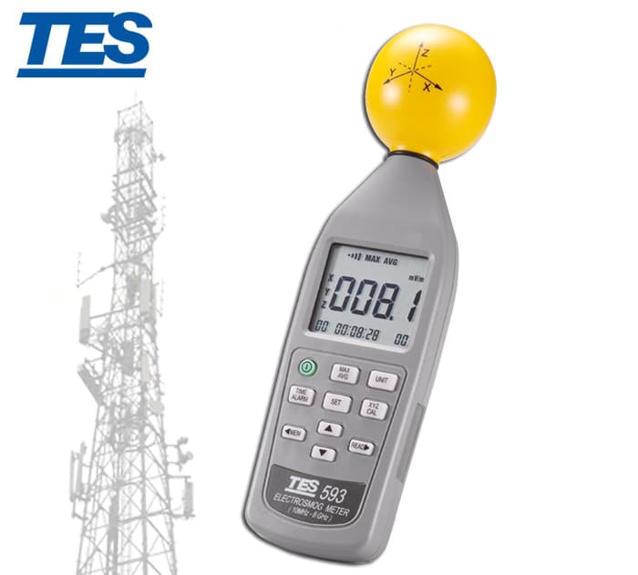 تستر امواج الکتریکی پایا، RFمتر، نشتی سنج ماکروویو TES-593