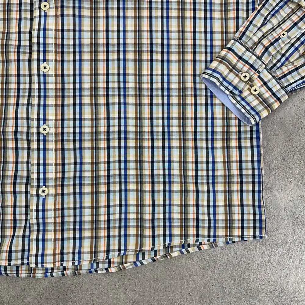 پیراهن مردانه آلمانی CASA MODA کتان سایز XL — تصویر ۷