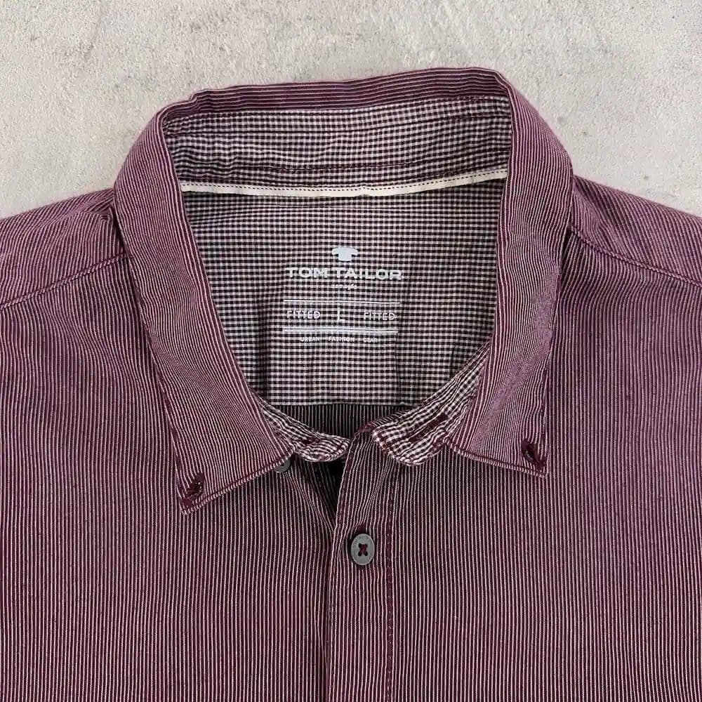 پیراهن مردانه تاناکورا TOM TAILOR راه راه سایز L — تصویر ۴