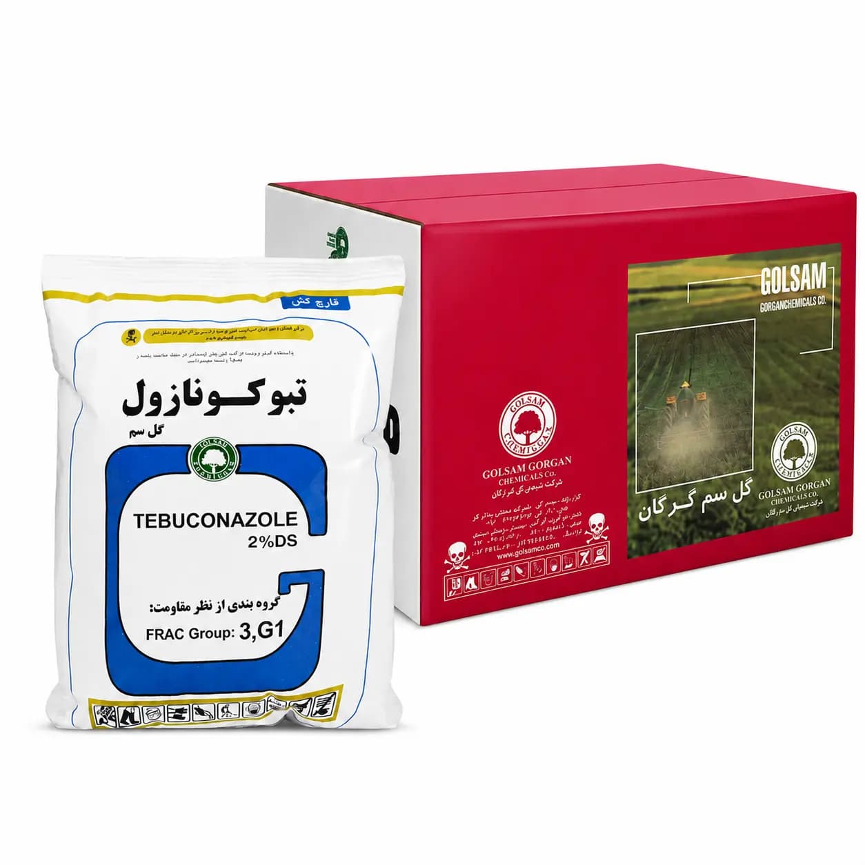 قارچکش تبوکونازول ۲٪ گلسم ۱ کیلوگرمی (فروش عمده – کارتن ۸ عددی) — تصویر ۷