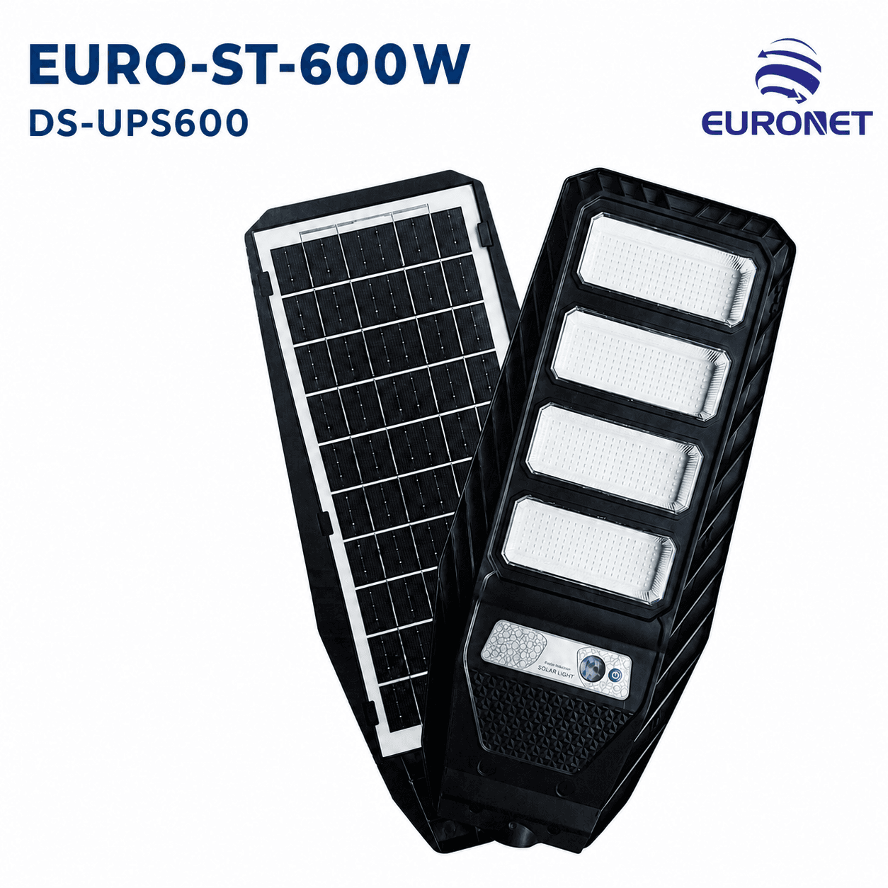 پروژکتور خورشیدی خیابانی 600 وات یورونت مدل EURO-ST-600W
