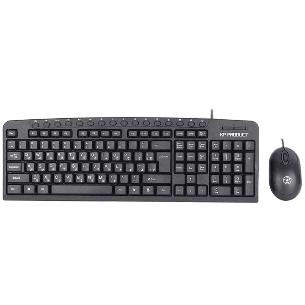 کیبورد و ماوس با سیم ایکس پی پروداکت مدل 10600H