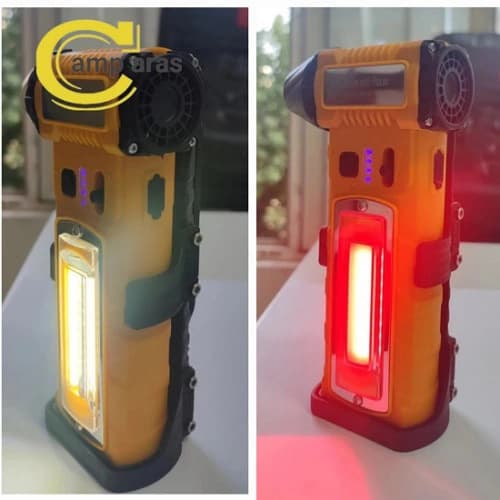جت فن و دمنده شارژی جیبی Super Power F020 چندکاره — تصویر ۷