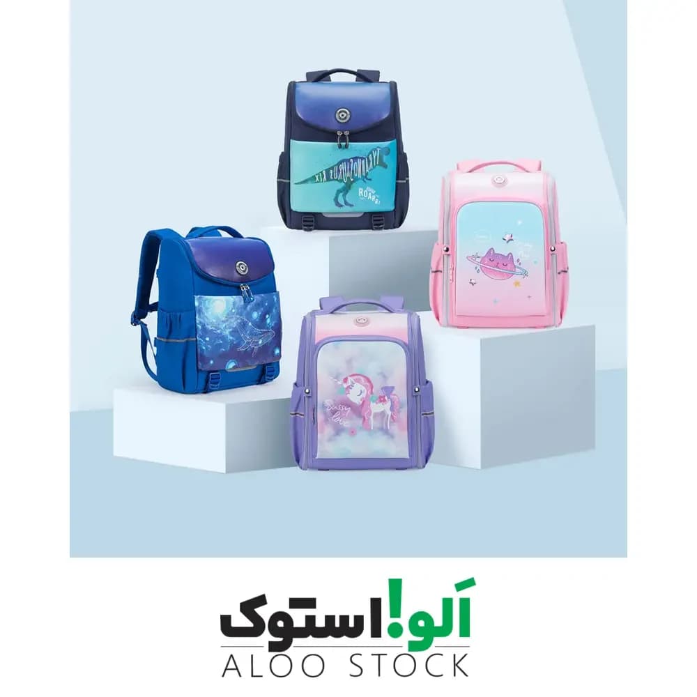 کوله پشتی مدرسه ضدباکتری شیائومی Kala.Y Sheep Antibacterial And Lightening Function School Bag Kids Series — تصویر ۴