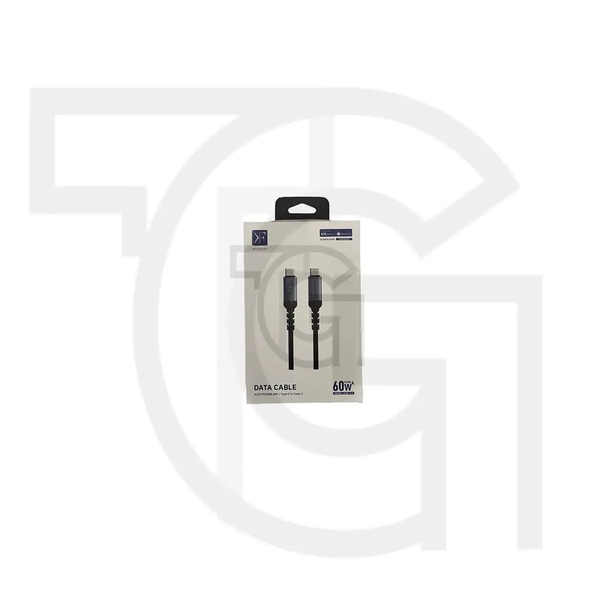 کابل شارژر کیافسنیور (S38-C.C)(USB Type-C to USB Type-C) Cable Charger KF SENIOR