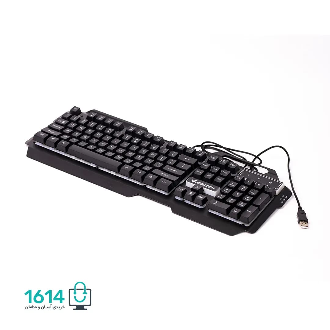 کیبورد سیمی گیمینگ جرتک مدل K909 — تصویر ۵