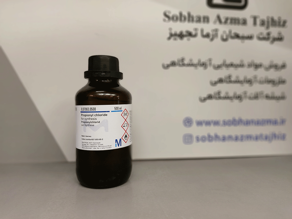 پروپیونیل کلراید برند مرک آلمان کد 807063 — تصویر ۴