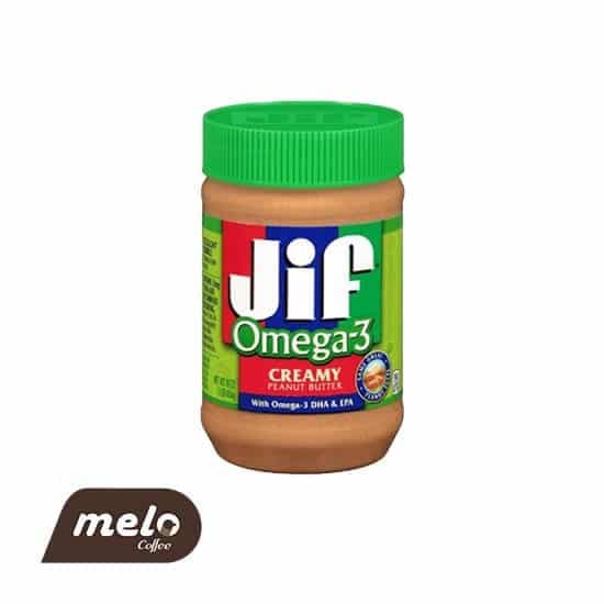 کره بادام زمینی امگا3 Jif (بدون گلوتن)