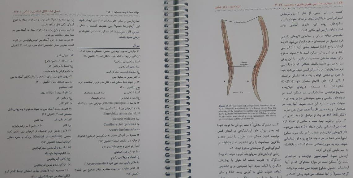 درسنامه اختصاصی تکمیلی دکترای علوم آزمایشگاهی درس انگل شناسی (ترجمه دکتر کشفی) — تصویر ۴