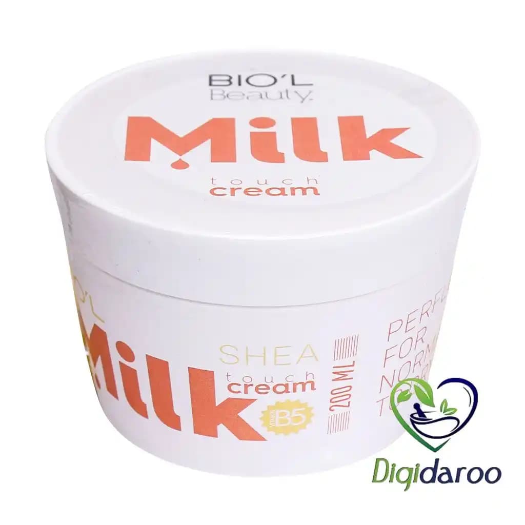 کرم کاسهایی پرتئین شیر (Milk) و شی باتر بیول 200 میلی لیتری(نارنجی)