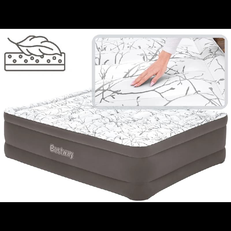 تخت بادی دونفره طرحدار با پمپ داخلی 6713E Bestway — تصویر ۱۲