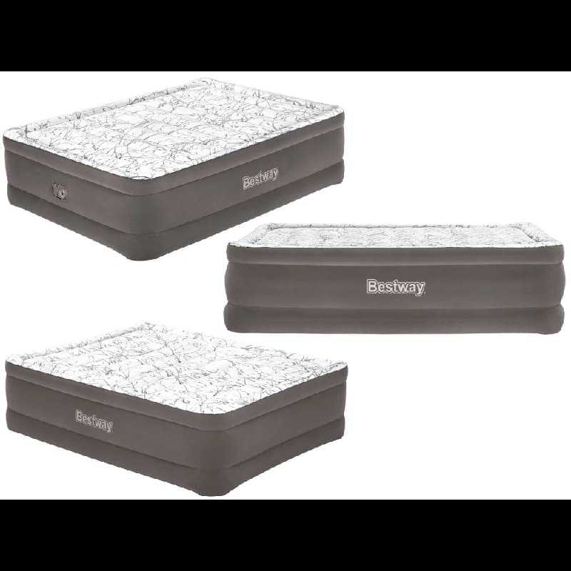 تخت بادی دونفره طرحدار با پمپ داخلی 6713E Bestway — تصویر ۶