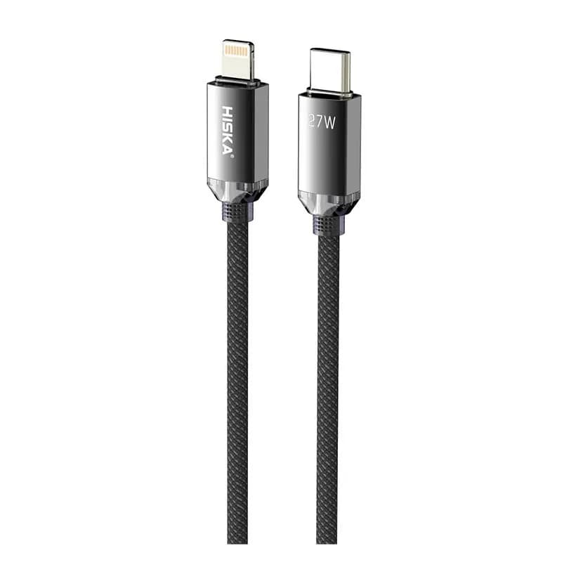 کابل USB-C به لایتنینگ هیسکا مدل LX-801CL طول 1 متر — تصویر ۱۱