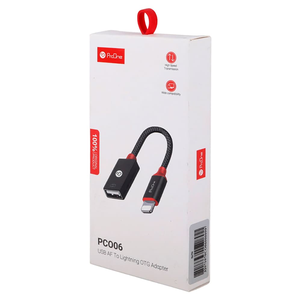 مبدل USB به لایتنینگ پرووان (ProOne) مدل PCO06