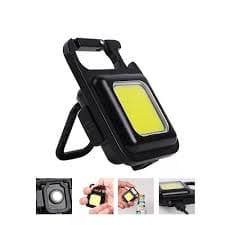 چراغ قوه شارژی پایه دار کیچاین ا Cob Rechargeable Keychain Light