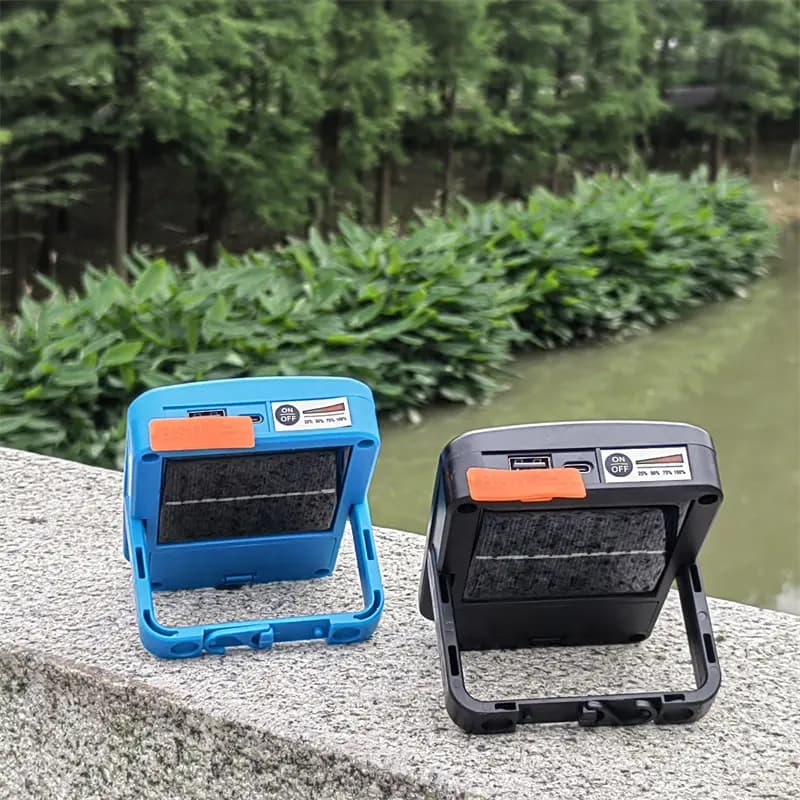 پروژکتور خورشیدی شارژی سیار مولتی فانکشن WORK LIGHT مدل FA-704 — تصویر ۹