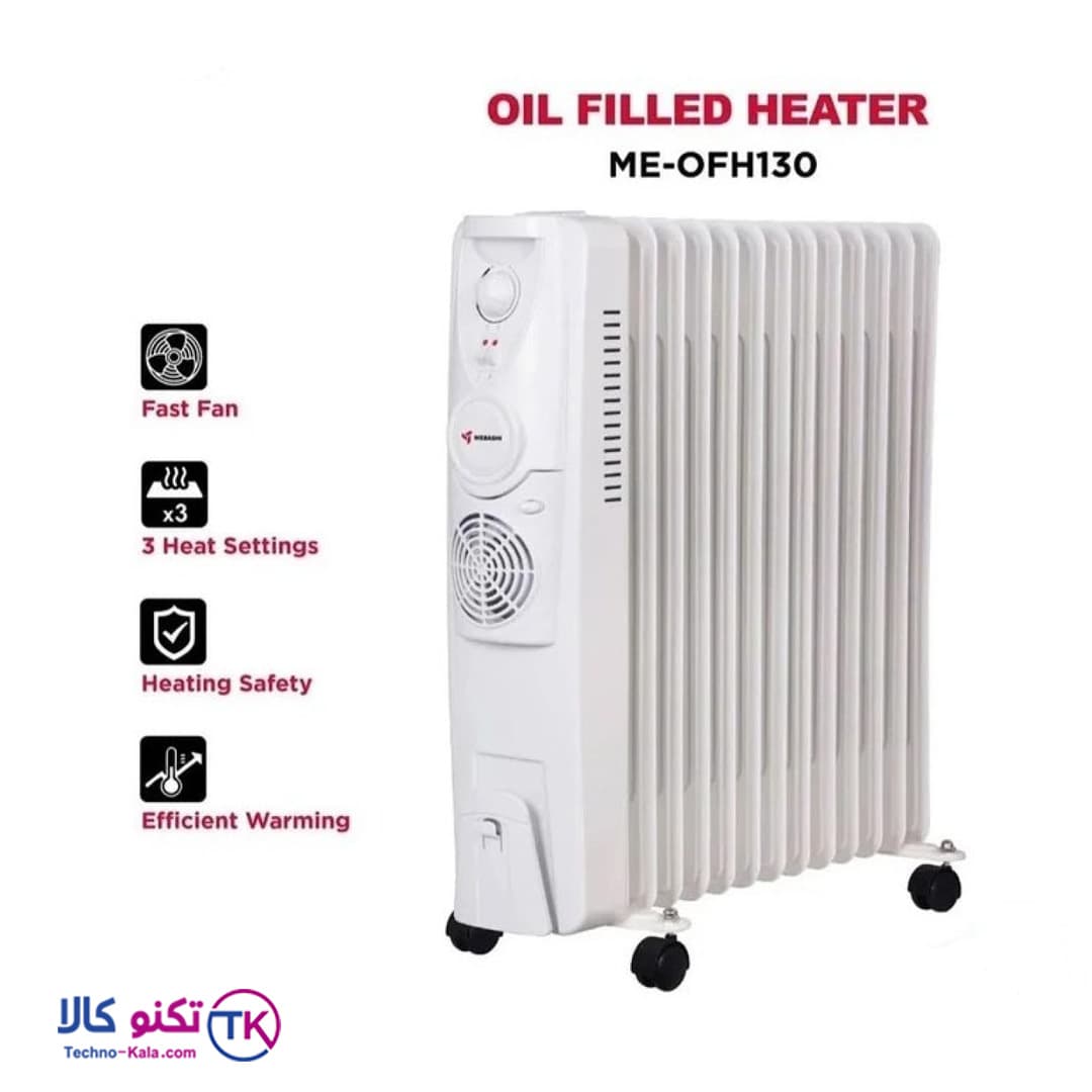 شوفاژ برقی مباشی مدل ME-OFH130 — تصویر ۷