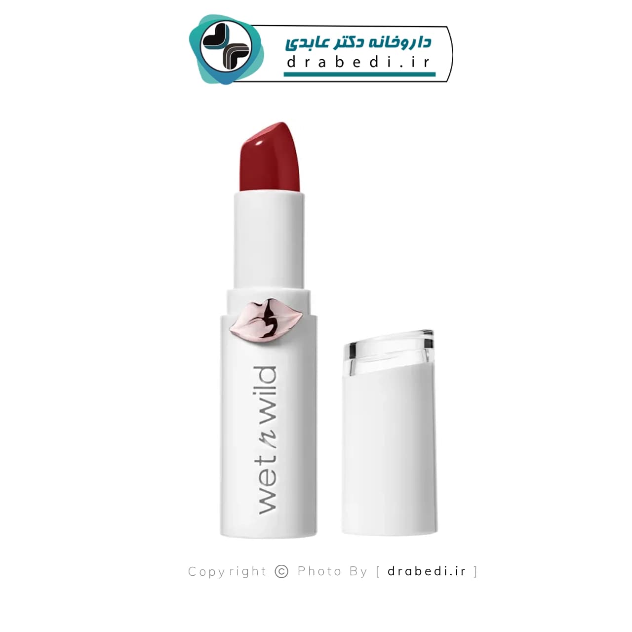 رژلب براق مگا لست Glossy red وت اند وایلد 3.3گرم — تصویر ۸
