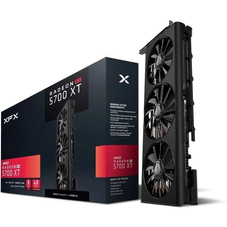 کارت گرافیک ایکس اف ایکس AMD Radeon RX 5700 XT Triple Dissipation — تصویر ۲