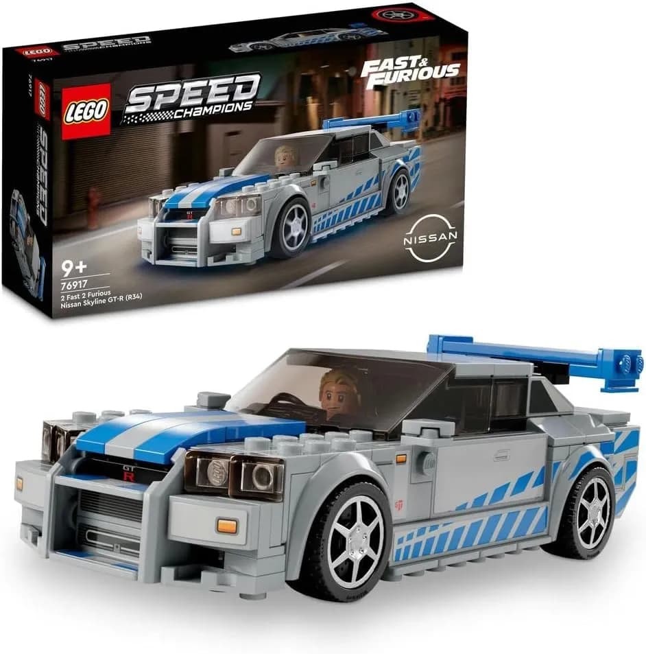 لگو تکنیک مدل 42210 ماشین نیسان اسکای لاین GT-R (R34) — تصویر ۱۰