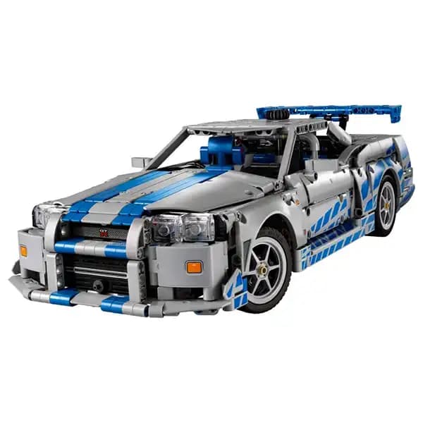 لگو تکنیک مدل 42210 ماشین نیسان اسکای لاین GT-R (R34) — تصویر ۳