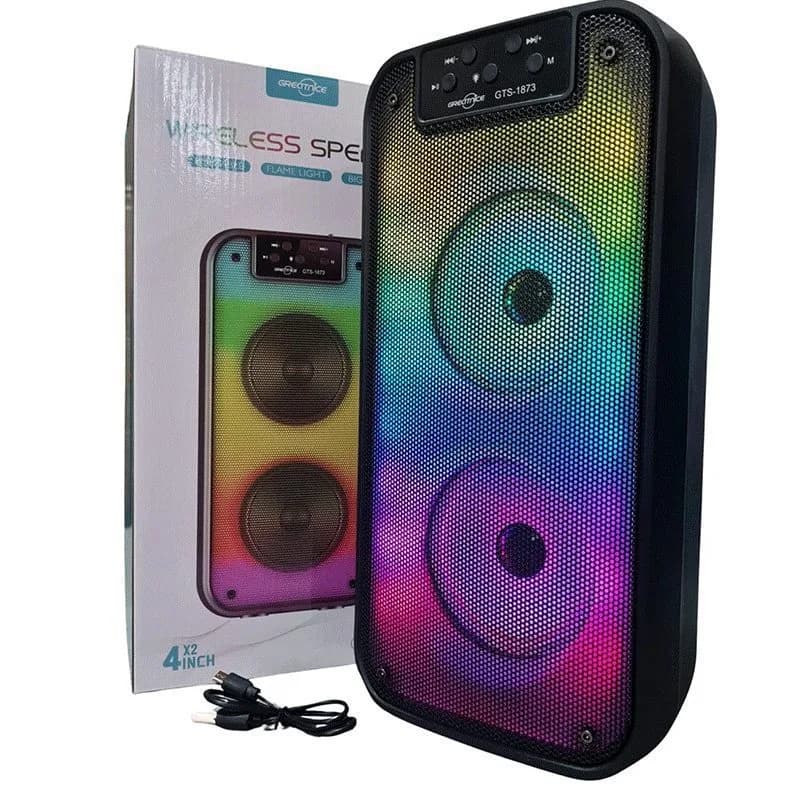 اسپیکر بلوتوثی قابل حمل GTS-1873 | صدایی قدرتمند — تصویر ۵