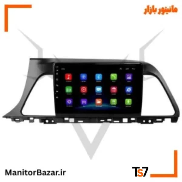 مانیتورخودرو TS7 هیوندای سوناتا LF | با قاب فابریک — تصویر ۲
