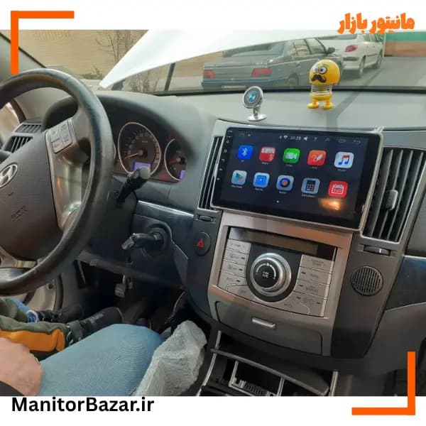 مانیتورخودرو TS7 هیوندای ix55 | با قاب فابریک — تصویر ۵