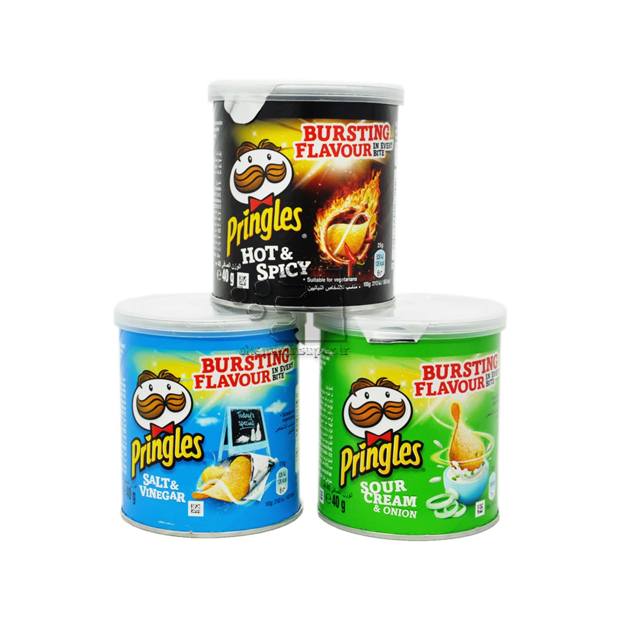 چیپس پیاز و خامه ترش ۴۰ گرم پرینگلز – pringles — تصویر ۷