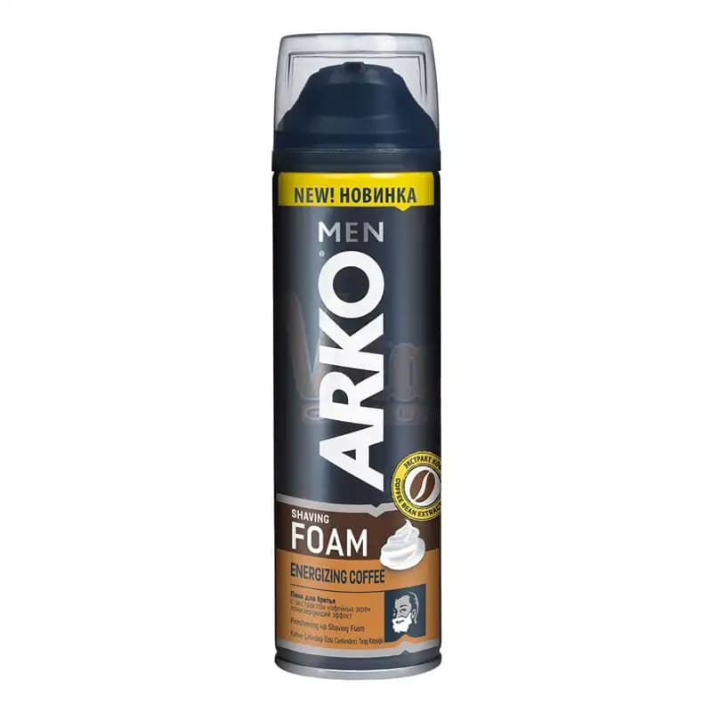 فوم اصلاح آرکو قهوه Arko Energizing Coffee حجم 200 میل — تصویر ۶
